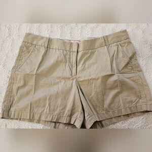 J. Crew Chino Shorts 100% cotton